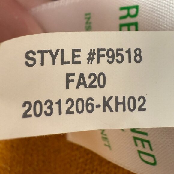 EUC Men's J. CREW‎ Raglan Budded Crewneck Sweater Orange | Size L - Picture 6 of 6